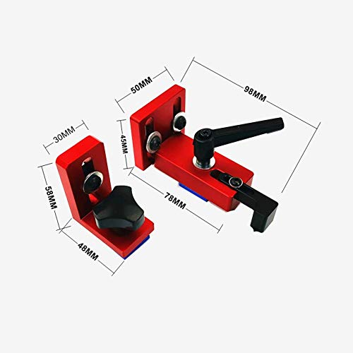 30 Type Woodworking Slide, T Rail Miter Tube, T Groove Miter Rail, Stopper, Glide Miter Tube, Fence Connection, Rail Holder, Slide Finder voor het Malen Houtbewerking 3