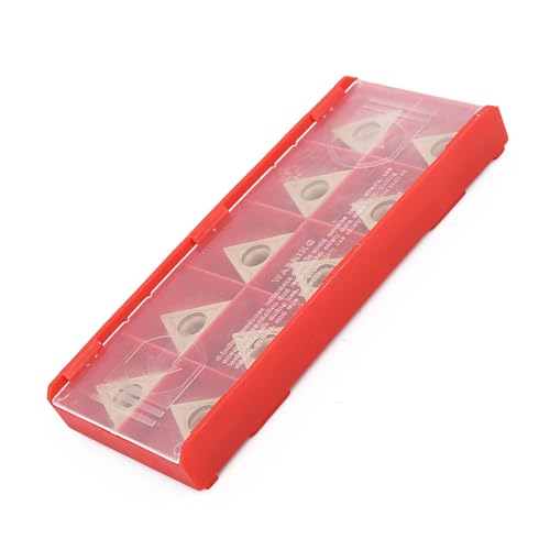 Driehoekige wolfraam stalen Carbide Blade Invoegen CNC Draaigereedschap Past voor Semi-finish en Raw machinaal bewerken 10Scs 3