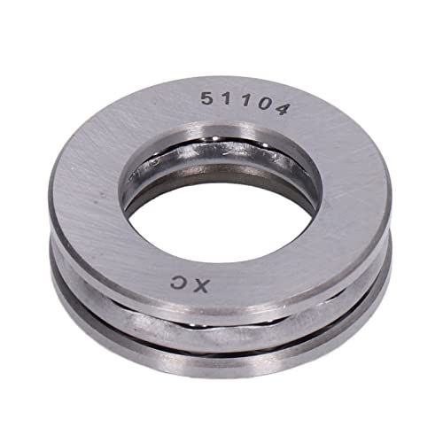 10 PCS Airplane Thrust Ball Bearings Miniature Ball Thrust Bearing Hoge nauwkeurigheid Afneembare miniatuur Axiale metalen lagerset (51104)