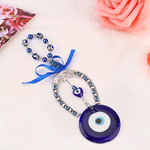 Eye of Allah Wall Turks hanghuis Turks blauw kwaad oog zegenende amulet muur hangende decoraties hangend thuis decoratie beschermer moslim 5