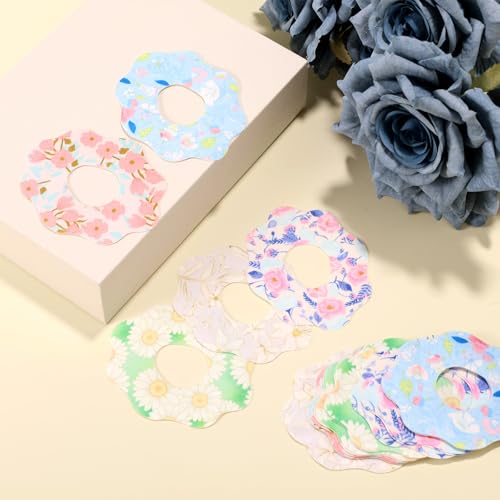 25 st Klevende Patches voor Dexcom G7, Waterdichte Covers met Hole Ademende Tape voor Sensor Compatibel met Dexcom G7 (Flower Shape) 3