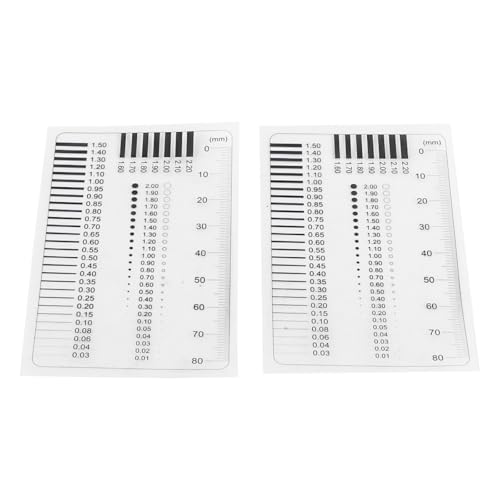 punt en lijn meetapparaat, spotkaart, scheur breedte liniaal, spleet liniaal, vergelijkingskaart, trachoma vergelijkingsblad, barst vergelijking liniaal, belangrijke hulpmiddelen voor fout metin