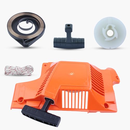 Starter Recoil Assembly Pulley Spring Handle Touw Service Kit voor Husqvarna 55 Rancher, 50, 51, 55 kettingzaag Vervangen van onderdelen