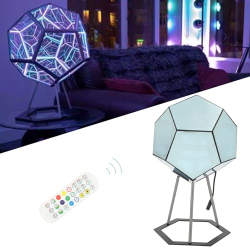Dodecahedron Nacht Licht Dodecahedron Kleur Kunstmatig Licht Gaming Licht LED Nachtlamp voor kinderen kamer slaapkamer woonkamer bedzijde tafel