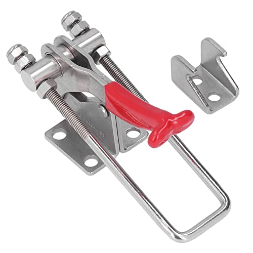 Verstelbare Clamp 328kg Klemkracht Roestvrij staal Klemtrekklem Snel loskoppelen Klem met hoge capaciteit Vergrendelen Type voor Solderen