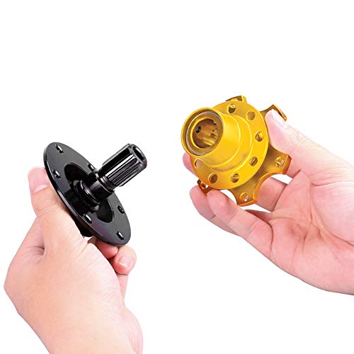 Qii lu Gold Universal Car Steering Wheel Hub Adapter Snelle Release Racing Adapter Snap Off Boss Kit 3