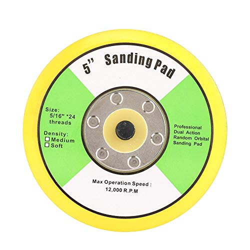 Polijstpad voor schuurschijven 100/125 mm met M8 (5 inch) draad