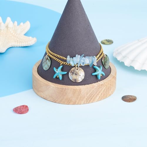 Natuurlijke Akoya Shell hangers Moeder van Pearl Shell Charm Disc Coin Kralen voor sieraden maken