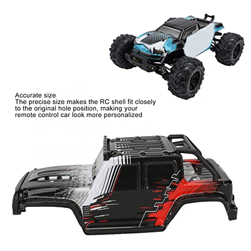 RC Car Body Shell, lange duur RC Car Body Shell Frame Remote Control Car Body Cover Geschikt voor SCY 16103PRO 1/16 RC Car (Rode) 4