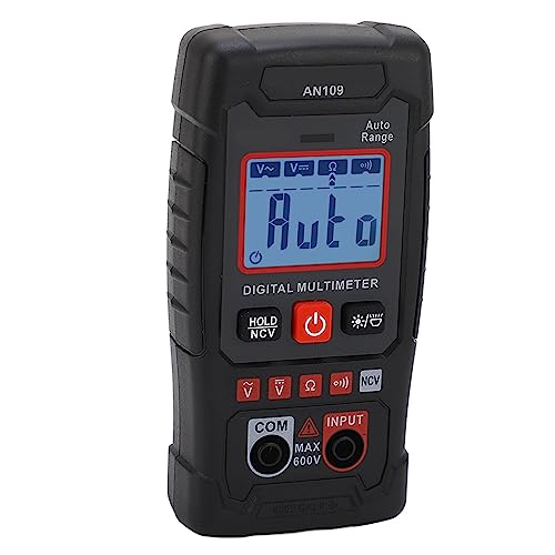 Draagbare multimeter, digitale multimeter met 4000 nummers, automatische spanningsmeter, weerstandsmeter NCV Draagbare multimeter