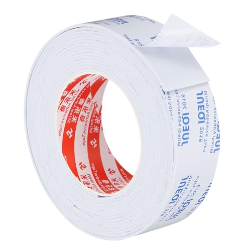 5M Schuimband, 40mm breed, 2mm dik, Single Side Weather Stripping Deur Meubilair Seal Strip voor ruiten buizen isolatie, wit