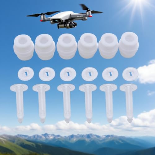 Dempende Bumper Rubber Bal + Anti-Drop Pins Anti-Vibratie Isolatie kit accessoire voor Phantom 3 3
