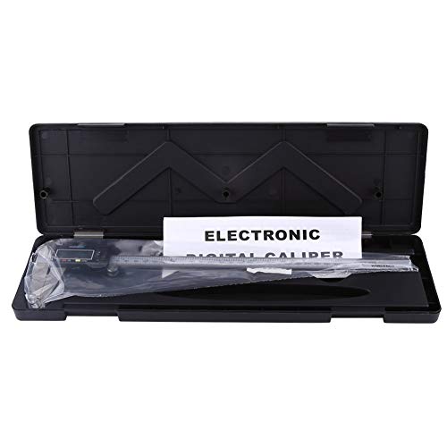 Quality Electronic Digital Vernier Caliper Inch/Fractions/Millimeter Conversion 0-12 Inch/300mm Roestvrij stalen body met Extra Large LCD scherm Auto Off Aanbevolen meetgereedschappen 4