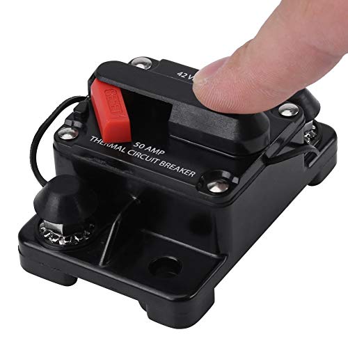 DC12V-42V Waterdichte Switch Switch Handmatig herstel 50A-300A Auto Stereo, Audio, Boot, Motorfiets, Inline Fuse, Inverter 250A, Versie upgraden (50A) 4