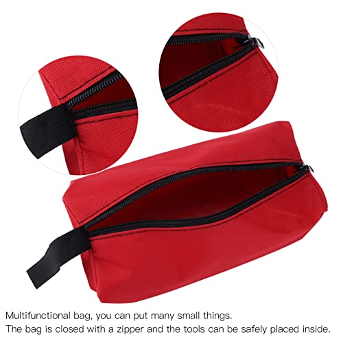 5 Piece Tool Bag rits gereedschap zak kleine gereedschap opslag zakken gereedschap zak met rits gereedschap tas Organisator utility tas met rits en hangen lus 4