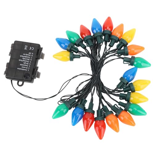 C9 LED Strawberry Fairy Lights Waterdicht 4 m met 20 LED's voor Indoor Outdoor Patio Trouwfeest Kerstmis Decoratie