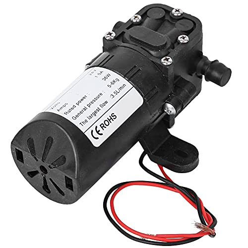 Micro Elektrische DC Motor, Diafragm Pomp, DC 12V/24V, 3,5L/min, Mini Vacuümwater, Air Motor, Waterpomp voor Aquaria, Instrumentapparatuur, Aangezogen (DC24V) 5