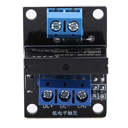 SSR Module, Solid State Relay, Solid State Relay Module, 1 Channel DC 5V/12V 2A SSR Module Board met Fuse Low Level Trigger, Solid State, Controls (12V)