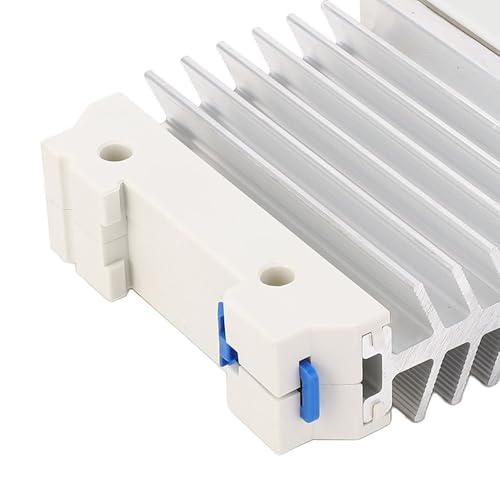 BRM LK120DD 120A Solid State Relay met Heat Sink, Single Phase Small SSR Relais, DIN Rail Mounting, 3 tot 32V DC Input 5 tot 220V DC Output 3