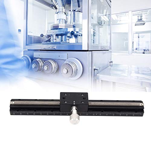 Handmatig duvetail platform met 1 as, schuifrail met lineaire beweging, fijnafstelling van de schuiffase, aluminium legering rail met een bereik van 200 mm 5