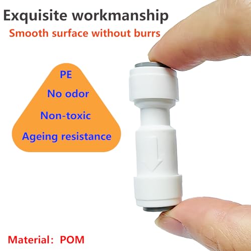 1 stuk waterfilter toebehoren RO, controleklep 1/4 inch, 1/4 inch aansluiting gelijk aan voor RO omgekeerde osmose installatie 5