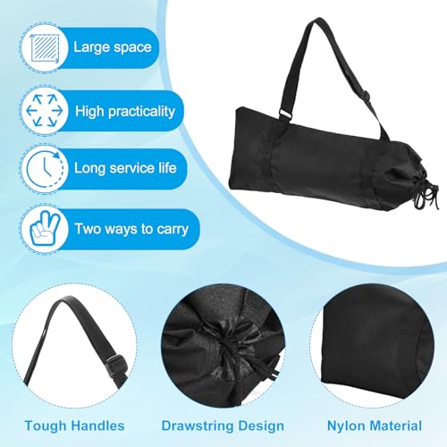 Tripod Carry Bag, Nylon gewatteerde Tripod tas met handgrepen voor Light Stand Tripod Fotografie Accessoires, Zwart 3