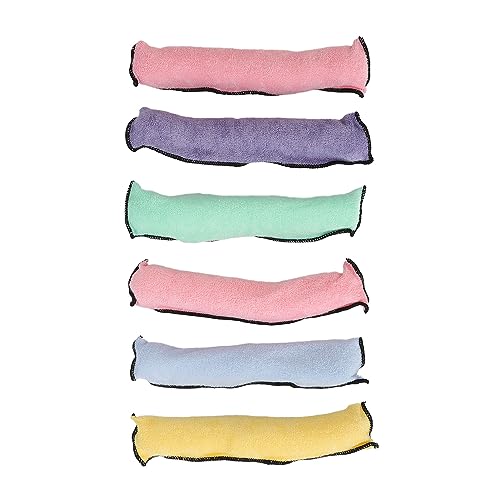 Heatless Hair Curler, 6 stuks draagbare spons Haarrollen Lichtgewicht Geen hitte Curlers voor vrouwen Meisjes Heatless Curls voor alle haartypes 4