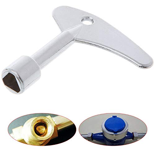 Valve Key 2PCS 9MM driehoek Sleutel driehoekig Key Valve Meter elektrische cabinetsleutel voor Panel Lock 4