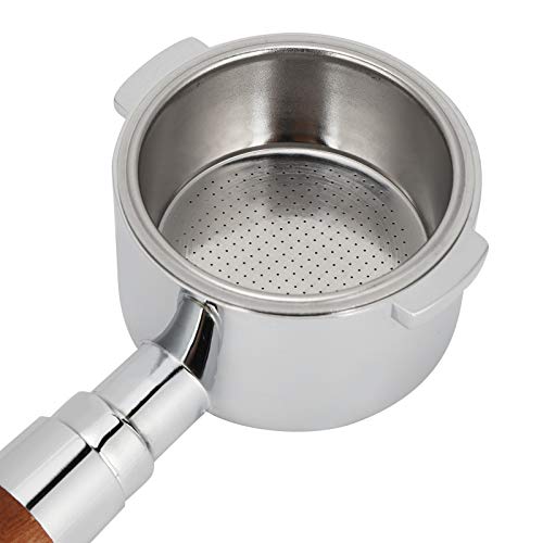 51mm Afneembare bodemloze Portafilter, Portafilter Brewing Handgreep voor koffiemachines Professioneel bodemloze Portafilter (#3) 5