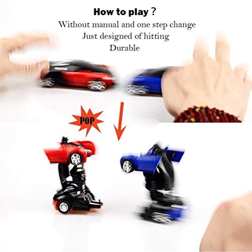 Pywee transformatie robot auto, auto robot speelgoed, kleine robot auto, Transformer kleine robot auto, kinderspeelgoed 4