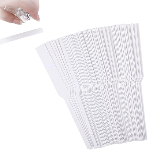 Verpakking van 400 Parfum Test Strips, Parfum Tester Strips, Testpapier, Parfum Test Strips, Geurtester, Papier voor het testen van geuren en essentiële oliën (Wit, 13 cm)