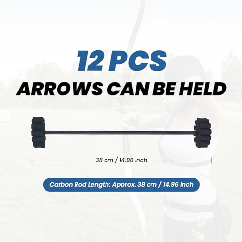 Boogschieten pijlen houder pijlen plat separator draagbare boogschieten pijlen beschermer verstelbare pijlen divider voor buiten avontuur 5