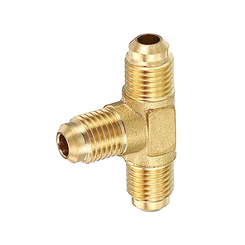 1/4" x 1/4" x 1/4" Messing Pipe Fitting Torch T Tube Fitting Pipe Fitting Adapter Socket voor Airconditioning Koeling Loodgieter 5