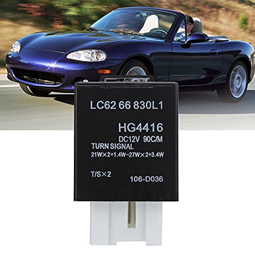 Auto Turn Signal Light Hazard Flasher LC6266830, Turn Signal Hazard Flasher Relay Module Fuse Vervanging voor MODELS 2000-2005 4