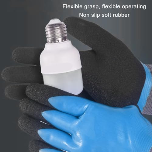 Isoleren Elektrische Handschoenen 380V tot 1000V Lineman Handschoenen Handschoenen voor Elektriciens Hoge Voltagebestendig Rubber Handschoenen anti-slip ontwerp 4