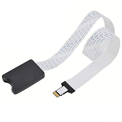 Adapter Extender Cable, 25cm SD Card Extension Kabel Extender Adapter Flexibele Cord Man naar TF Flash geheugenkaart Kit