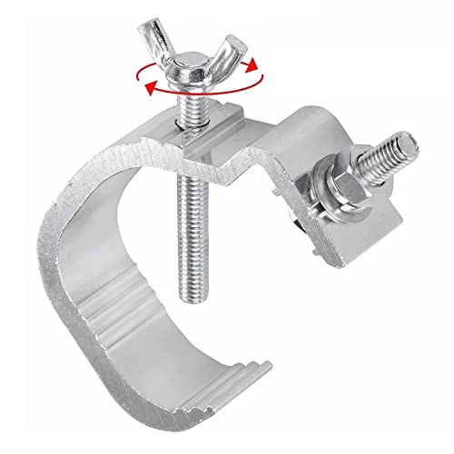 Stadium licht klem Zware Duty te voorkomen Slip Cast Aluminium Stage Lamp Hook Kit voor DJ Spotlight bewegend hoofd lichthaak 4 stuks 4