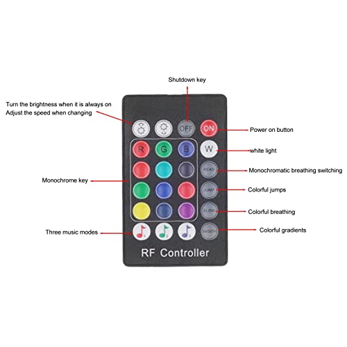 Fiber Optic Lights Star Ceiling Light Kit, Telefoon App Control Geluid geactiveerd 16W RGBW Twinkle, Music Effect Star Ceiling Sky Light 3