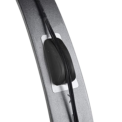 2 st Boogschieten Bow String Silencer, Rubber Shock Absorber, Zachte Limb Dampener voor Recurve Bows Stabilizer Accessoires, voor het schieten op jacht 3