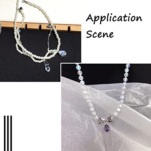 100 st Teardrop Shaped Glazen Kralen, Duidelijke Facet Village Kristal kralen Bovengeborstelde Dangle Hangers voor Jwewelry Chandelier Home Opknoping Decor, Gat: 1mm 5