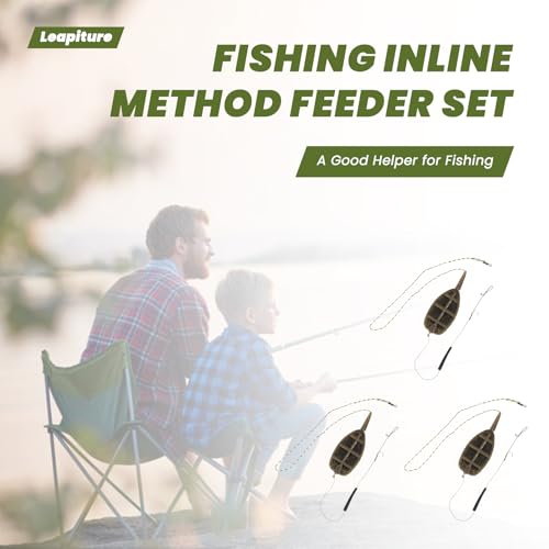 3st Inline Methode Voederset voor Carp Vissen - Inline Visapparatuur 3