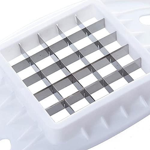 Aardappel Cutter Aardappel Cutter Fruit Kip Cutter French Fry Tool voor groenten, uien, wortelen, komkommers (oranje) 4