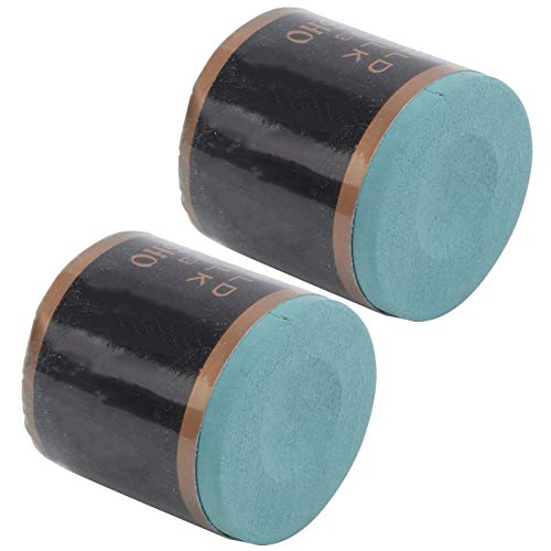 2 Pack Non-Slip Pool Chalk, Biljart Accessoires voor professioneel spel, Snooker Tip Chalk, Perfect voor Snooker en Biljart Supplies