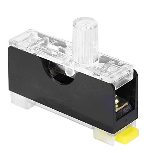 10 st zekering houder 35mm rail gemonteerde zekering houder met geïntegreerde 10A zekering 6x30