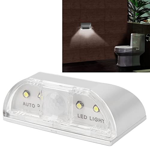 Motion Sensor LED Keyhole Light Energy Saving with Battery Operated PIR Detector, Klein formaat, Wit licht, Uitstekend Low Lighting Experience 3