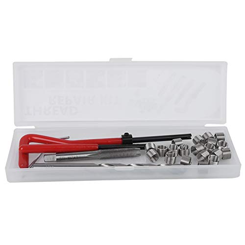 M7 Kit M7 X 1.0mm draad Reparatie Metaal 25 st M7 draad Reparatie Insert Kit met Transparante Kunststof Doos voor Verwerking Machines 5