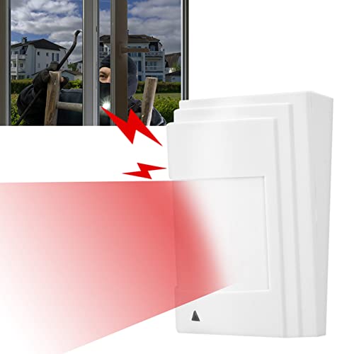 Wired Motion Sensor Wired Passive Infrarood Bewegingssensor Dual Pir Detector Waarschuwing Alarm Beveiliging Systeem 12V, Wit 4
