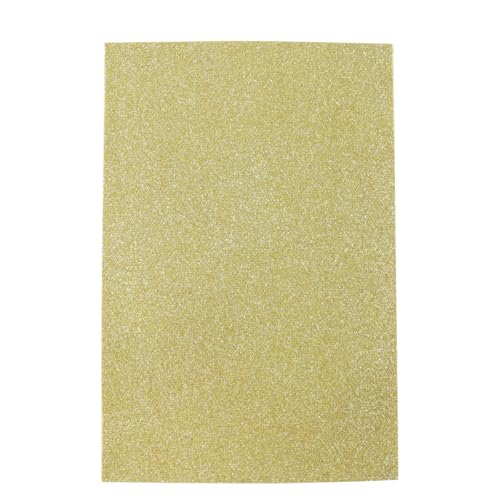 10 vellen A4 glitterpapier, 10 verschillende kleuren, zelfklevende achterkant, glinsterend karton, papier voor doe-het-zelf-knutselwerkjes, cadeauverpakken, scrapbookdecoraties 4