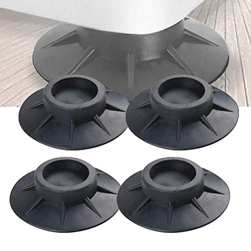 4PCS Wasmachine voetkussens, anti trillingsmat, rubber voetkussen, Non-slip pad, Shock Absorber, non-slip vaste anti-afwijking, gebruikt voor droger, wasmachine, afwasmachine