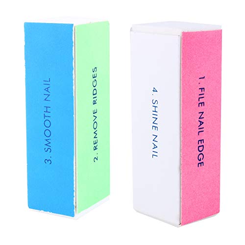 1 Stuks Nagel bestand blok schuren Buffer Polishing File Professional 4 Sided Way Nail File Salon Manicure Nail Art Tips Gereedschappen